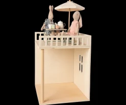 Maileg Miniature havesæt - Bord med stol og bænk Best