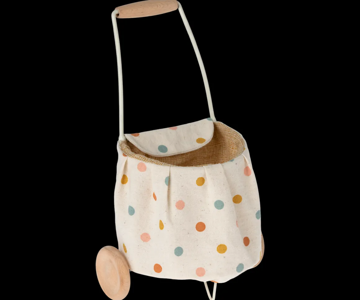 Maileg Miniature trolley, Mini - Multi prikker Hot