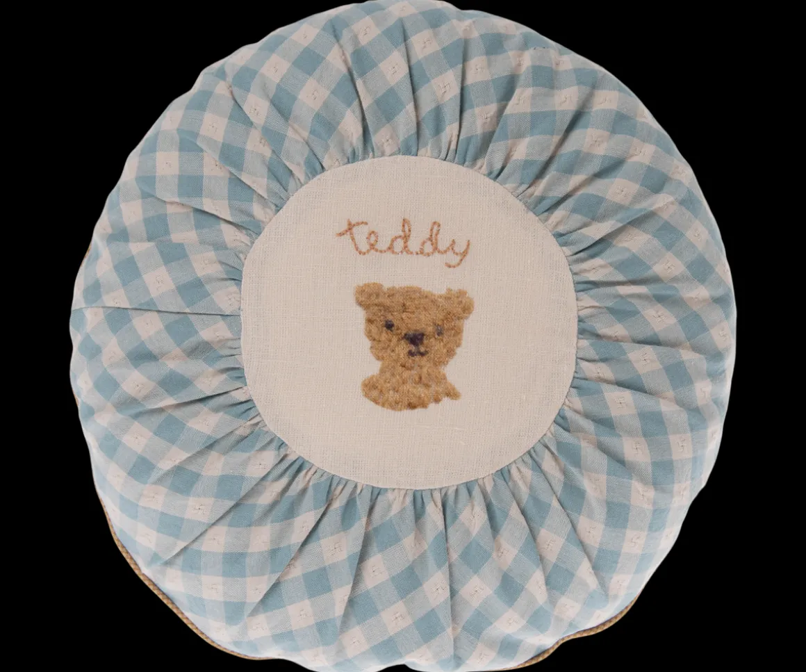 Maileg Pude, Rund, Small - Teddy, ternet Outlet